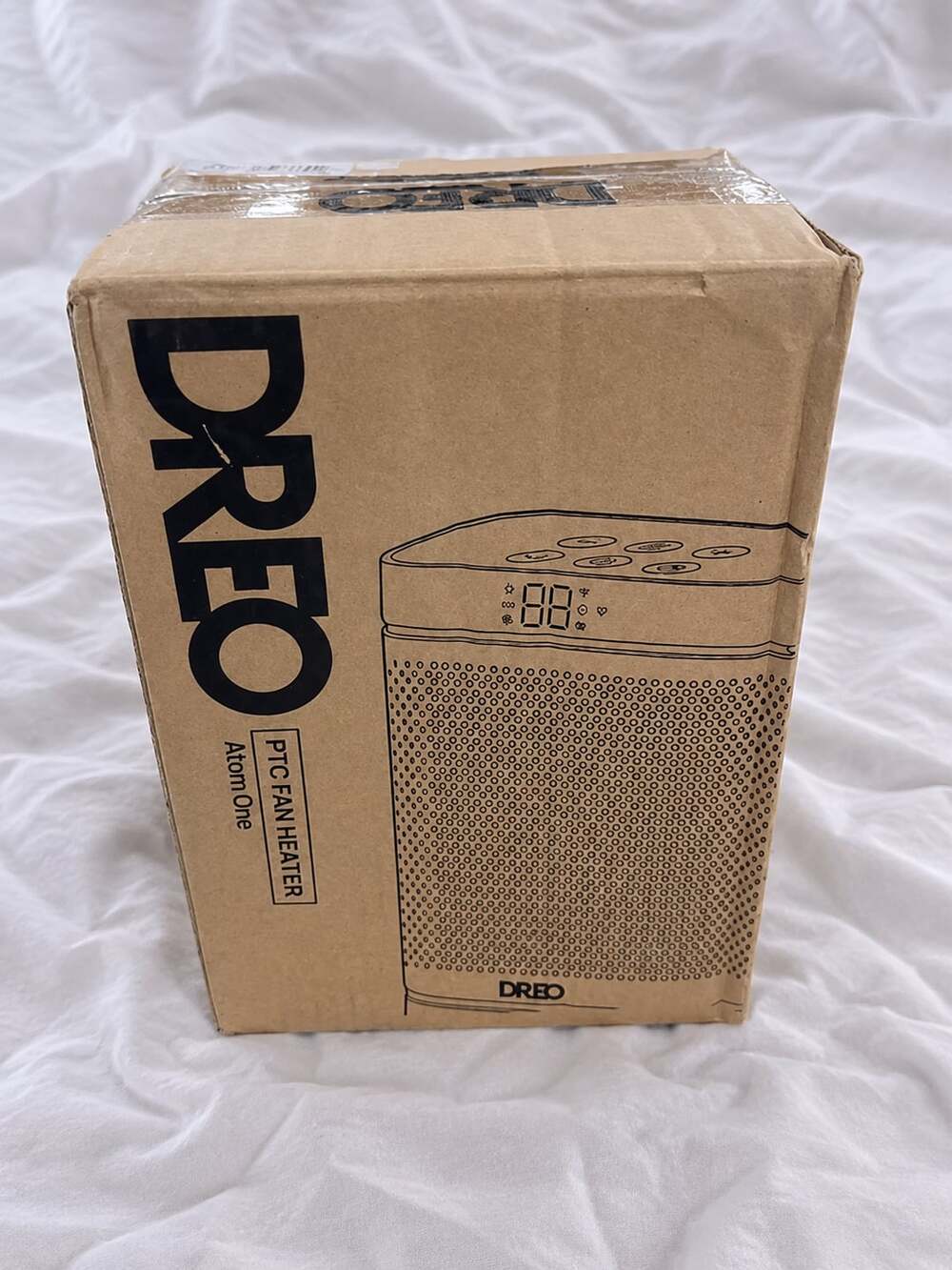 Dreo Atom One PTC Fan Heater Silver